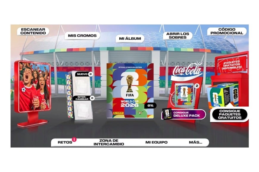 El álbum virtual del Mundial 2026 ya puede descargarse gratis en Android y en iOS.