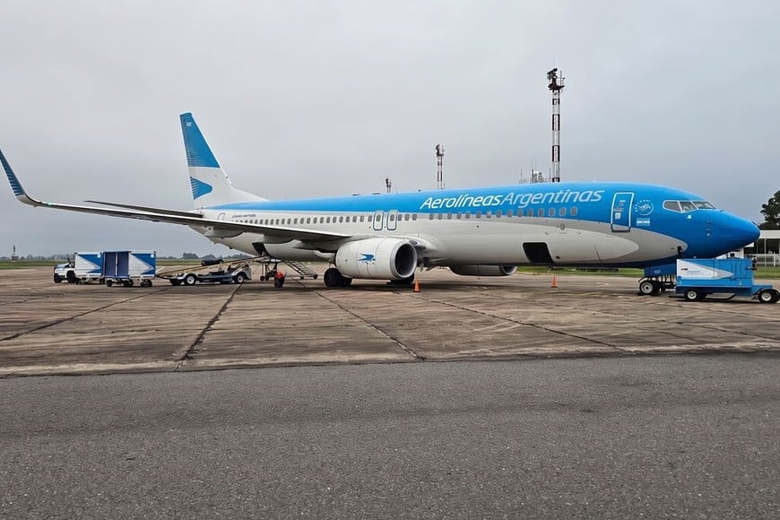 Sauce Viejo tiene sólo conecta con Aeroparque. Gentileza @spottersauce
