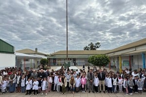 Inauguran una escuela rural en Ceres y amplió la infraestructura educativa en el departamento San Cristóbal