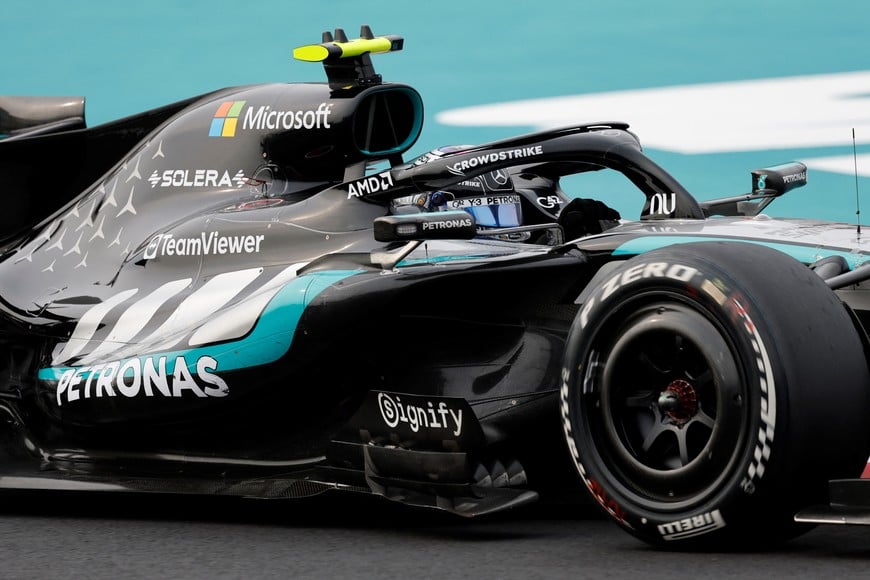 Formula One F1 - Japanese Grand Prix - Suzuka Circuit, Suzuka, Japan - March 29, 2026
Mercedes' Andrea Kimi Antonelli during the race REUTERS/Kim Kyung-Hoon