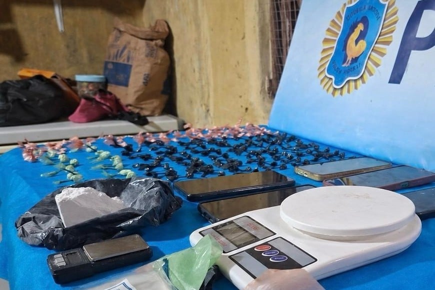 Allanamiento condena La Ranita tia aurora veta cocaina kiosko