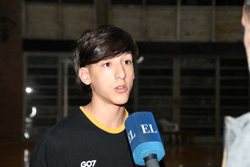 Enzo Montini, jugador de I.L Peretz.