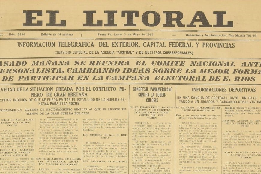 Nota domingo