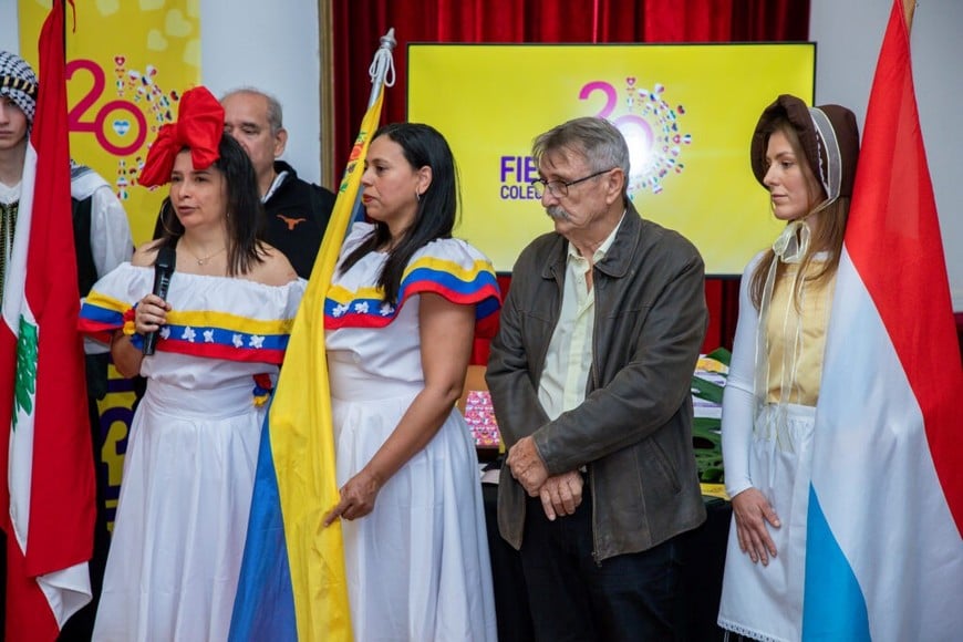 Se presentó la 20° Fiesta de las Colectividades