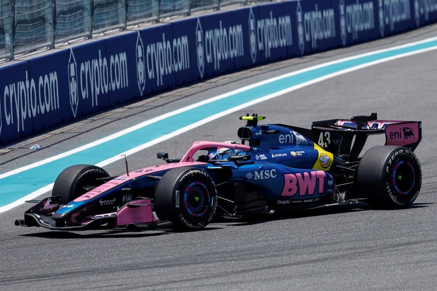 Formula One F1 - Miami Grand Prix - Miami International Autodrome, Miami, Florida, United States - May 1, 2026
Alpine's Franco Colapinto during practice REUTERS/Marco Bello