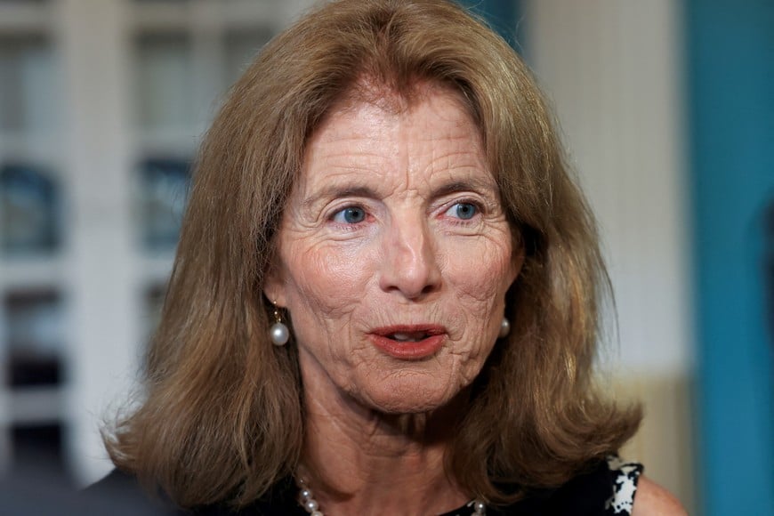 FILE PHOTO: U.S. Ambassador to Australia Caroline Kennedy attends the 2024 Australia-U.S. Ministerial Consultations (AUSMIN) at the State Department in Washington, U.S., August 5, 2024. REUTERS/Kevin Mohatt/File Photo