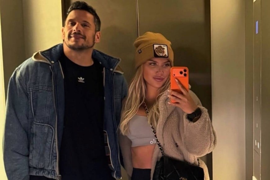 La pareja mantiene el vínculo a la distancia.