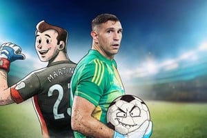 El arquero del seleccionado argentino es la estrella. Foto: Netflix