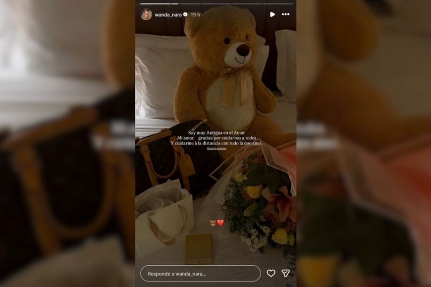 La empresaria mostró el regalo en sus redes sociales.