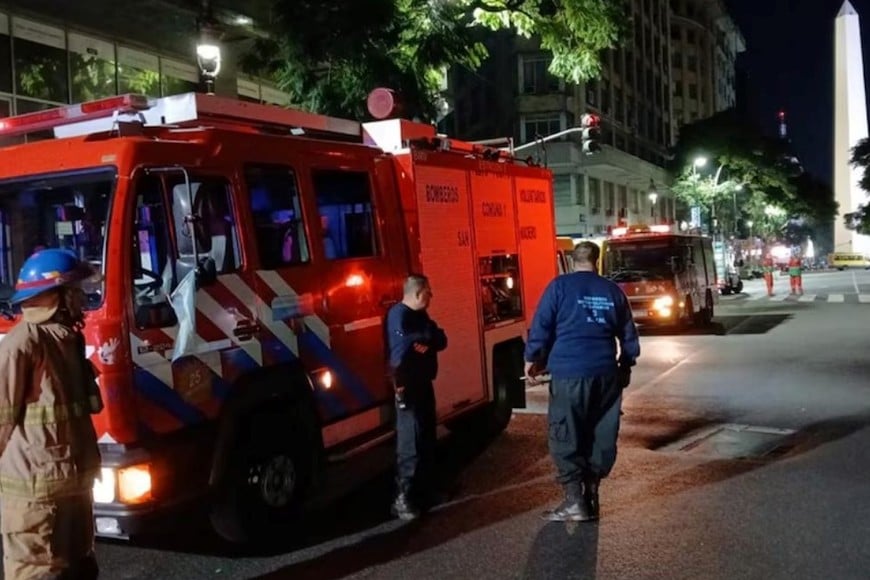 El hecho ocurrió en un edificio ubicado en pleno centro porteño