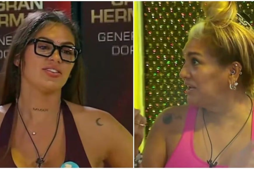La cantante de cumbia tuvo un durísimo cruce con la modelo.