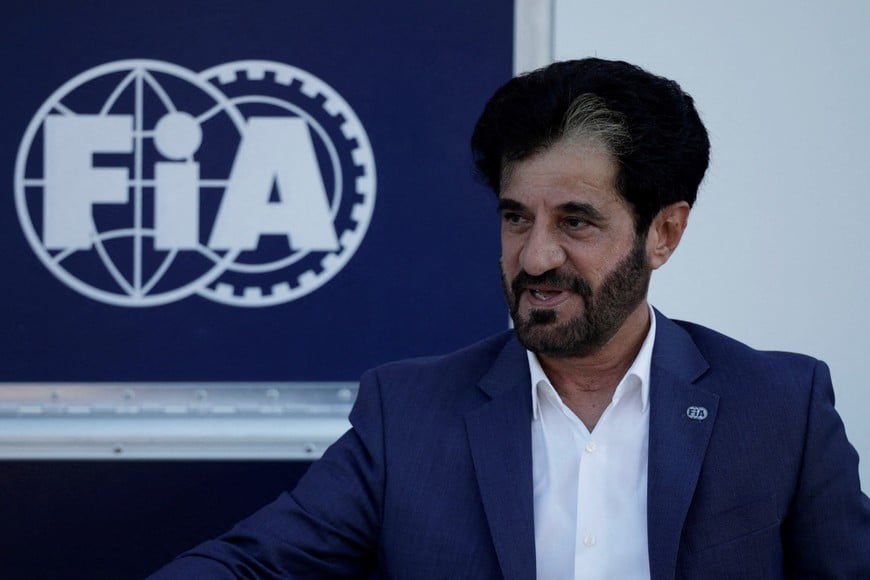 FILE PHOTO: Formula One F1 - Miami Grand Prix - Miami International Autodrome, Miami, Florida, United States - May 2, 2026
FIA president Mohammed Ben Sulayem REUTERS/Brian Snyder/File Photo