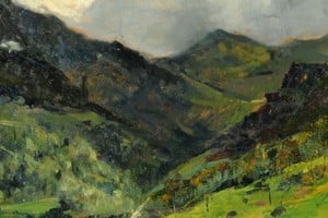 Fragmento de "Oropa" de Gismondi. Foto: Museo Nacional de Bellas Artes