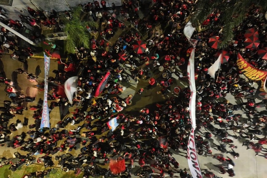 Los festejos de Colón desde el drone de El Litoral