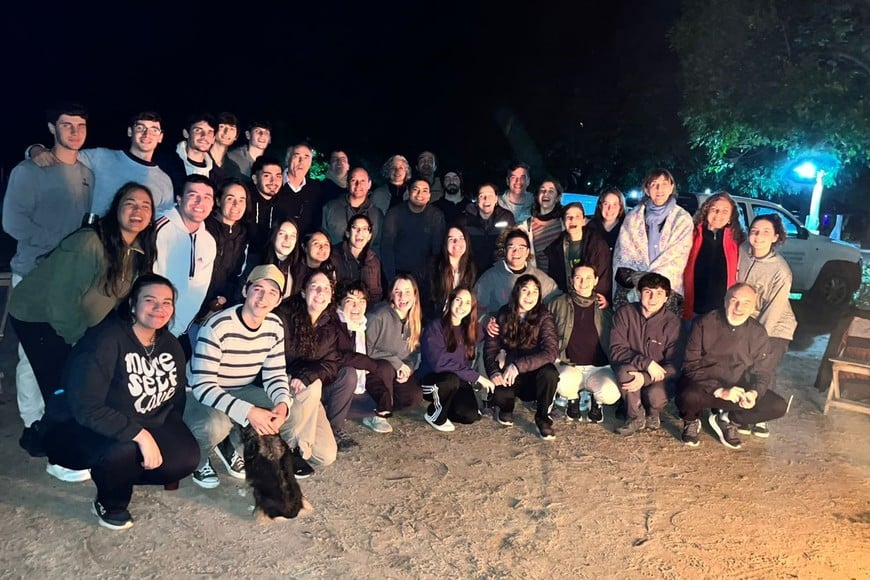 Todos los participantes del primer Biocampamento en Jaaukanigás. Gentileza.