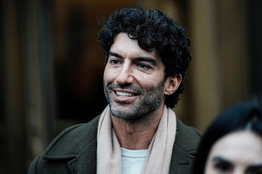 FILE PHOTO: Actor Justin Baldoni leaves the courthouse after 'settlement conference' at the United States District Court in New York City, U.S., February 11, 2026. REUTERS/Eduardo Munoz/File Photo