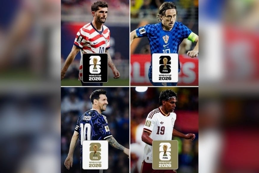El Mundial 2026 tendría cuatro modelos de parche para las camisetas de las selecciones.