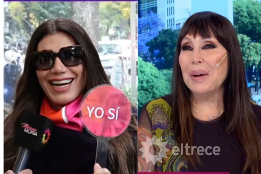 Moria Casán entrevistó a Flor de la V en su programa