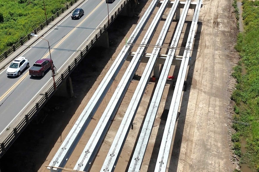 La obra alcanzó el 40% de avance.