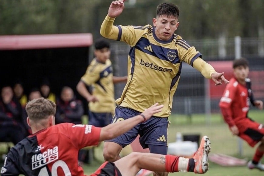 El sabalero vuelve a jugar el próximo miércoles ante Independiente Rivadavia. Foto: Prensa Boca.