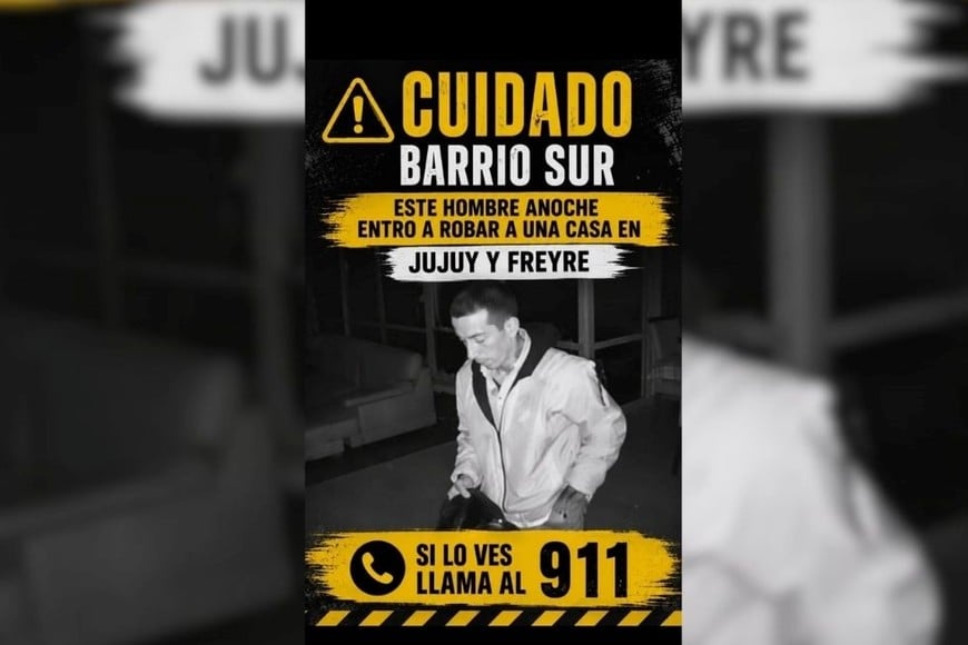 violento robo en barrio Sur