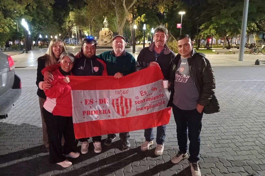 Unión ya está en Mendoza.