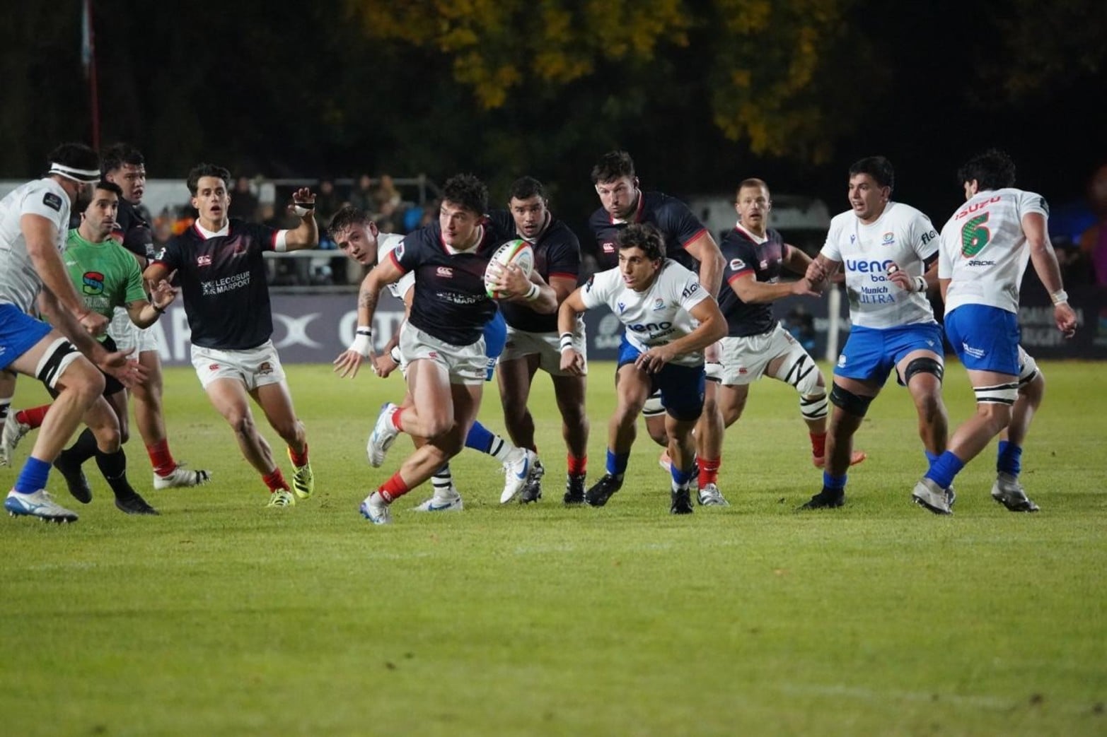 Capibaras XV vs Yacaré. Super Rugby Américas.  
