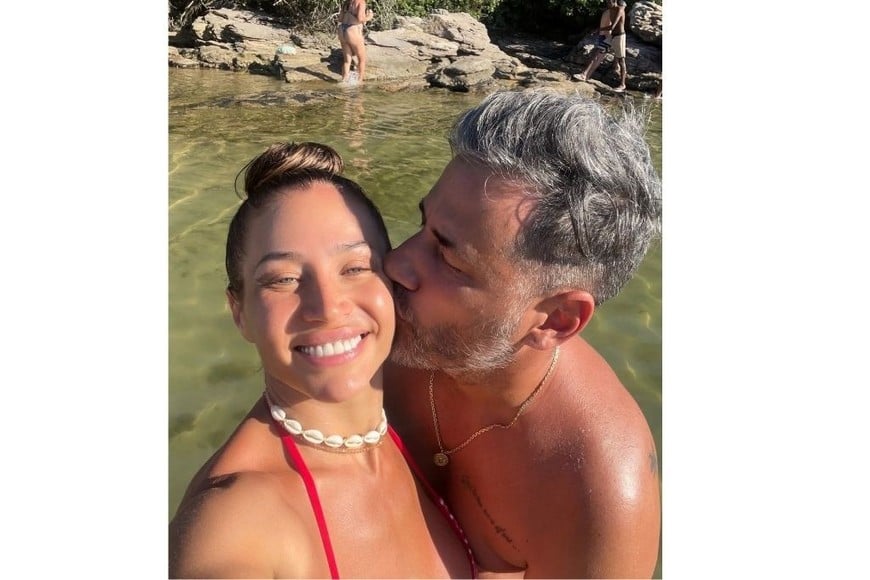 Las últimas vacaciones en familia de Adabel Guerrero y Matín Lamela