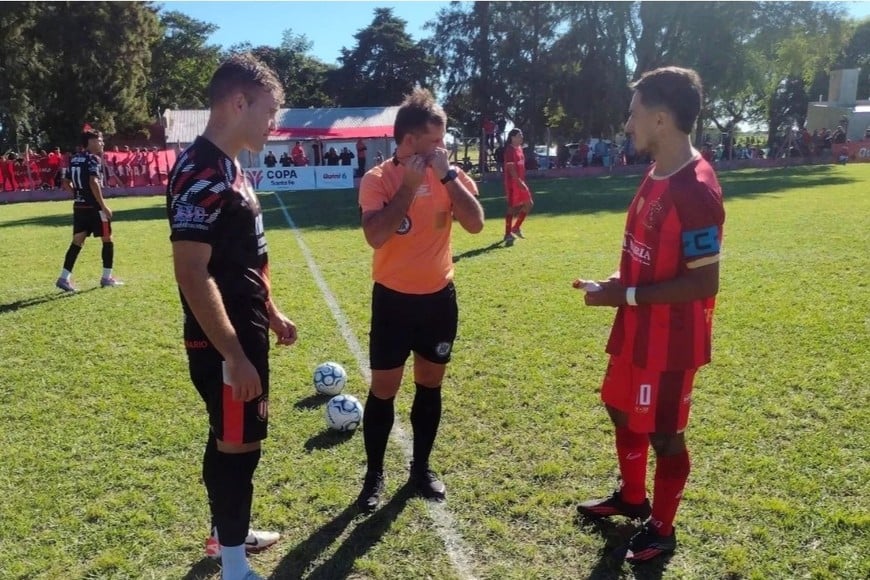 Colón SJ y Sarmiento no se sacaron diferencias en la ida en Margarita. Foto: Prensa Colón de San Justo.
