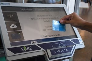 Una TAS. Allí hay que registrar la tarjeta SUBE. Foto: Flavio Raina