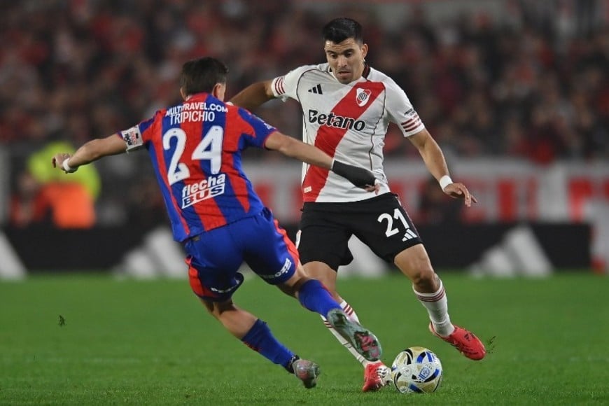 River vs San Lorenzo. Foto: @RiverPlate