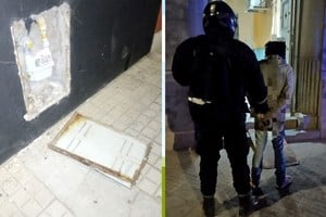 La captura se concretó en 1° de Mayo y Juan de Garay. Foto: Gentileza