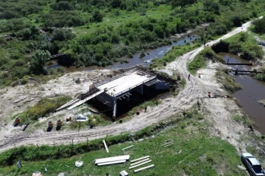 La obra consolida la conexión entre Vera y Caraguatay para garantizar la transitabilidad.