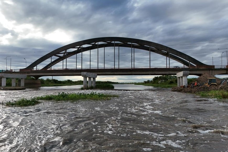 El río crecido es uno de los factores que genera una mayor presencia de ofidios. Foto:  Fernando Nicola