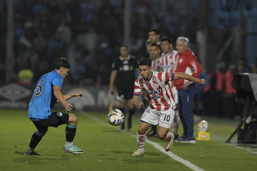 Rayo González | Unión-Belgrano | Torneo Apertura Cuartos | Estadio Julio César Villagra. Foto: Facundo Luque