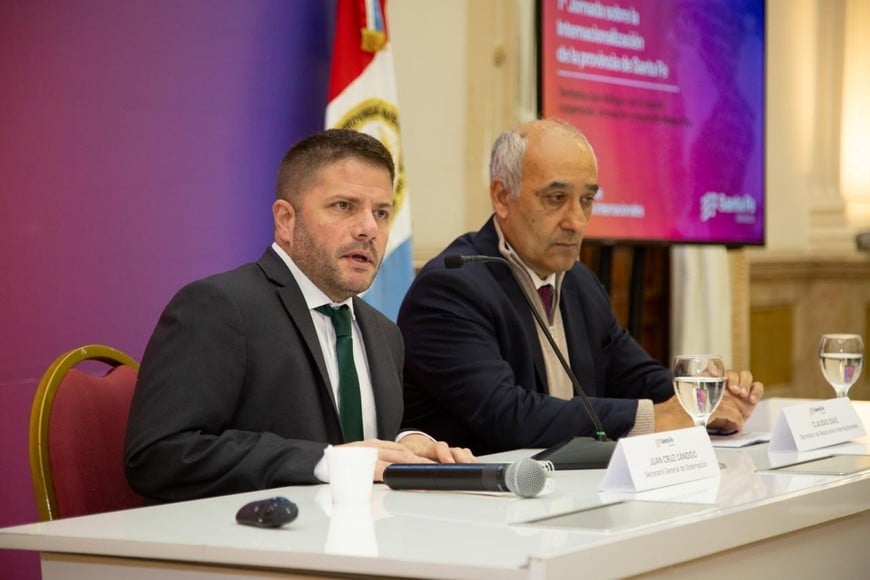 Juan Cruz Cándido destacó la posibilidad de “escucharnos y pensar juntos para que la apertura sea inteligente"