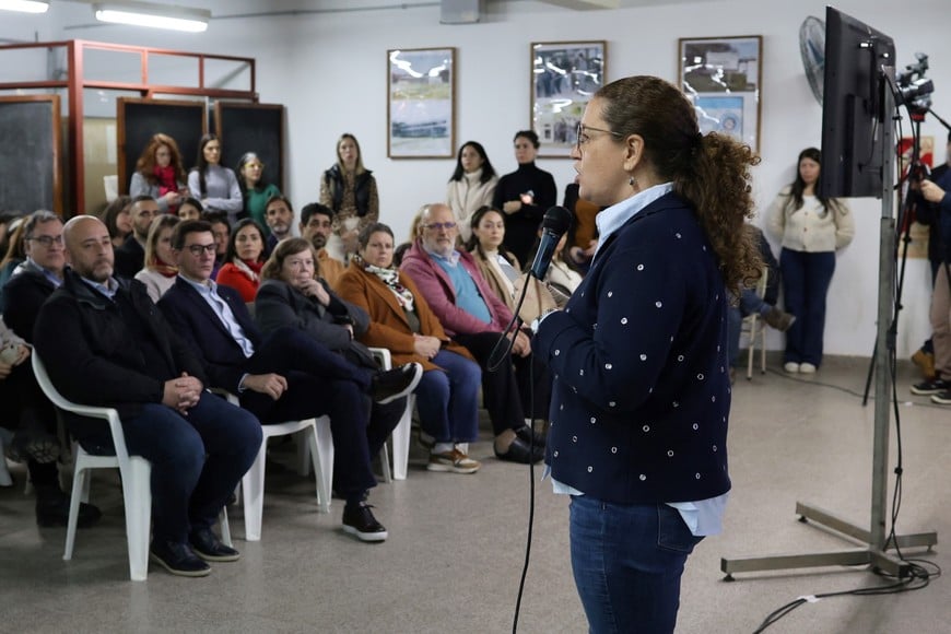 Cecilia Battistutti pidió “encender conversaciones”.