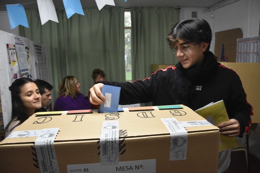El voto joven, clave en la discusión de reforma electoral. Foto: Flavio Raina