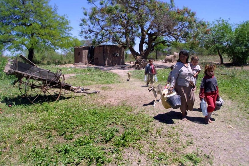 Las familias viven en condiciones de vulnerabilidad social extrema. Foto: Archivo