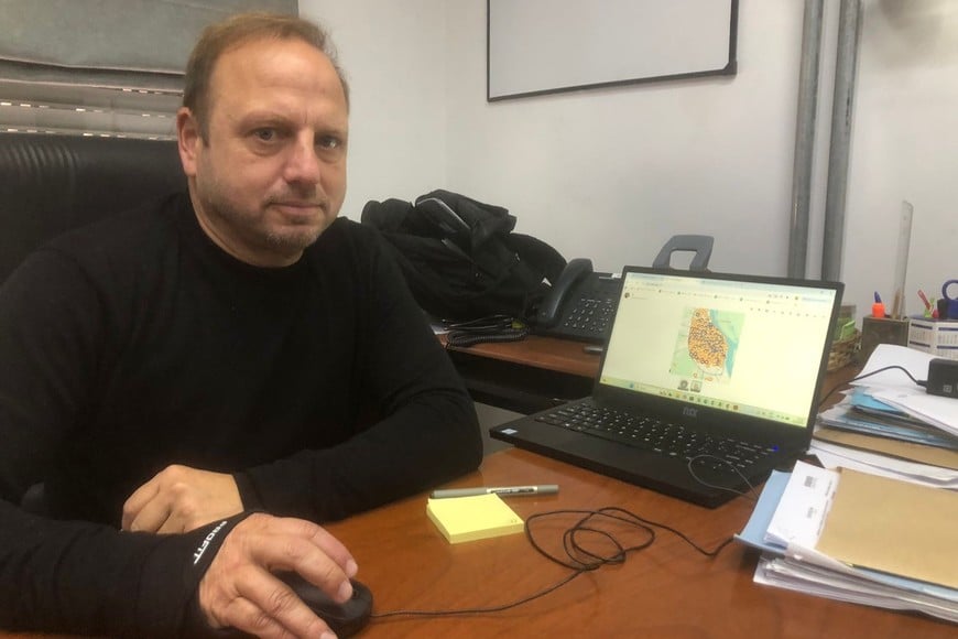Lucas Crivelli, secretario de Hábitat y Vivienda de la provincia.
El Litoral.