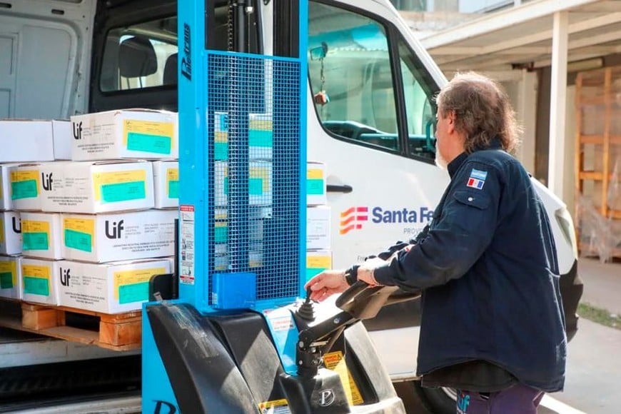 Santa Fe sostiene la producción de medicamentos en el LIF.