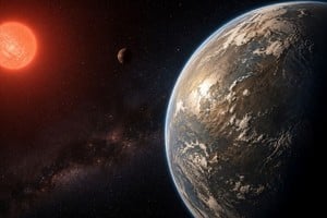 Astrónomos descubrieron una “supertierra” a 18 años luz que podría albergar vida.
