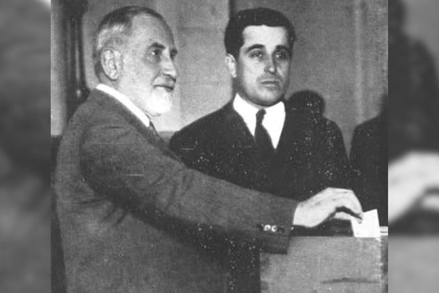 Lisandro de la Torre, fundador del PDP. Se suicidó el 5 de enero de 1939, tras denunciar la corrupción en el Senado de la Nación.