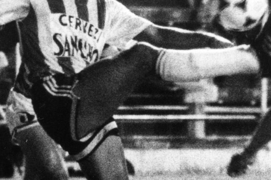 El Bichi, cuando vistió la camiseta de Unión en la temporada 91-92