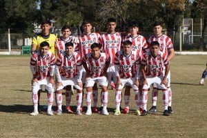Los 11 de Unión en la importante victoria sobre Talleres. Foto: Prensa Unión.