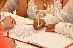 En dos años, cayó el número de matrimonios en esta capital. Foto: Archivo