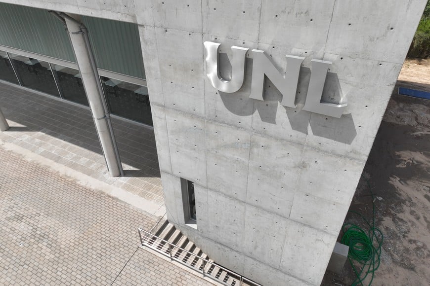 La primera etapa del Aulario Común de Costanera Este fue inaugurado en 2023 y lo ocupó la Secundaria de la UNL. Foto: Gentileza