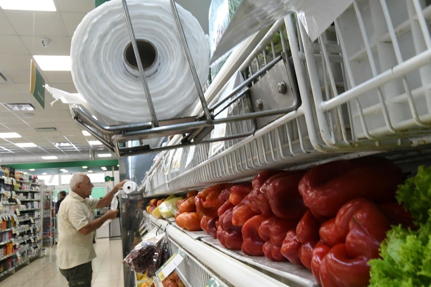 supermercado frutas verdura. Foto: Mauricio Garín.