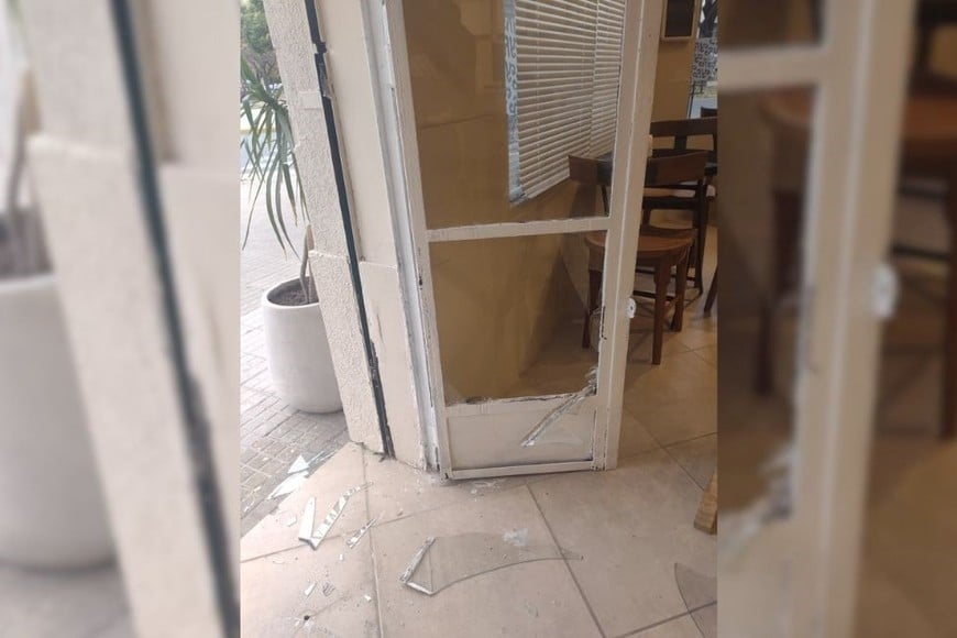 heladería vandalizada Freyre y Crespo