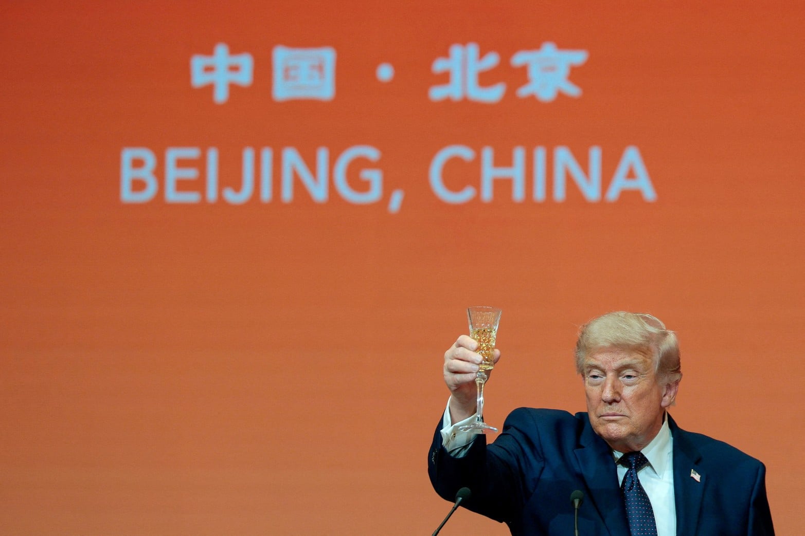 El presidente chino, Xi Jinping, y su par estadounidense, Donald Trump, se reunieron en China.